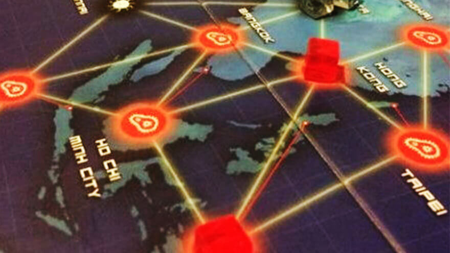 pandemic map