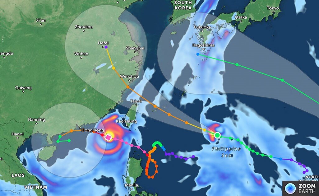Hong Kong, Guangdong and Macau prepare as Super Typhoon Saola nears ...