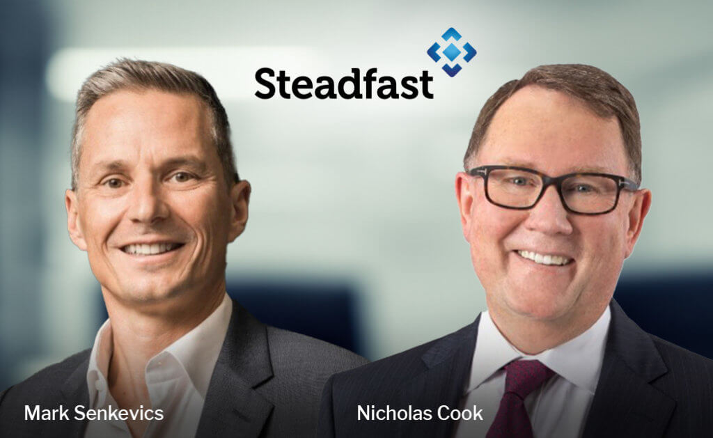 Steadfast promotes Nick Cook and hires Swiss Re veteran Mark Senkevics