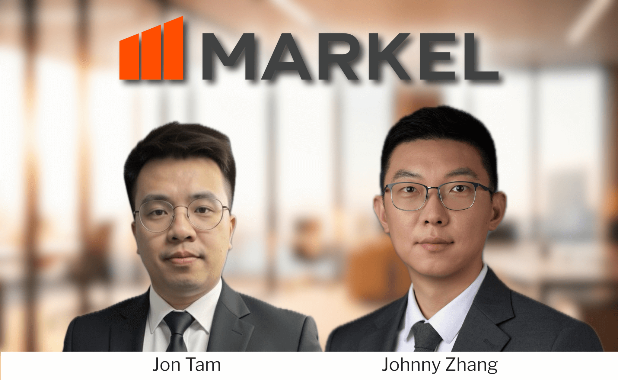 Markel adds Johnny Zhang, Jon Tam to greater China PFR team