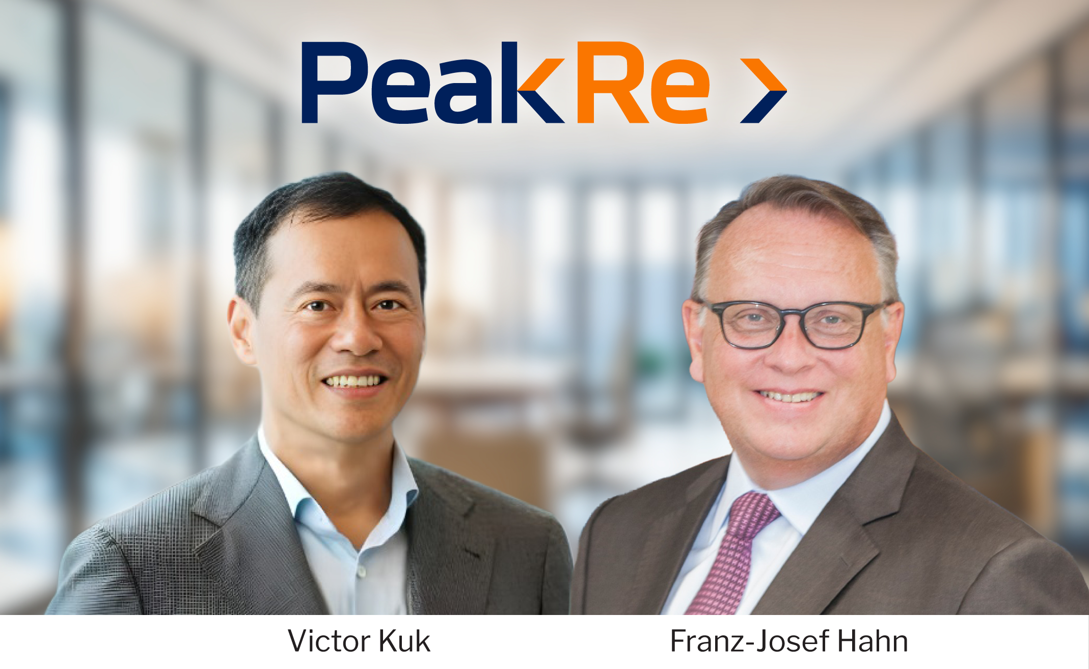 Swiss Re’s Victor Kuk to succeed Franz-Josef Hahn as Peak Re CEO
