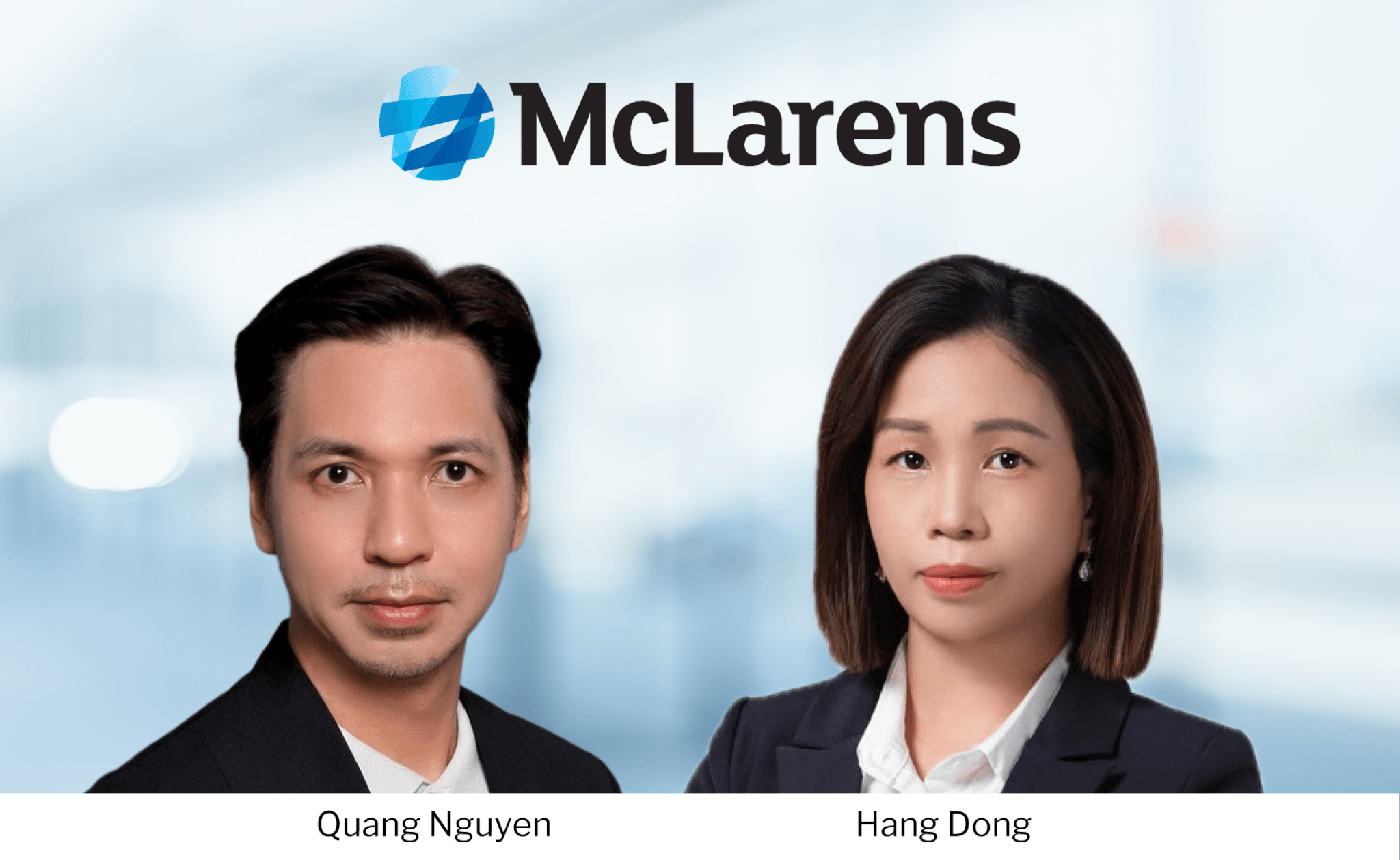 McLarens promotes Hang Dong, Quang Nguyen to Vietnam directors